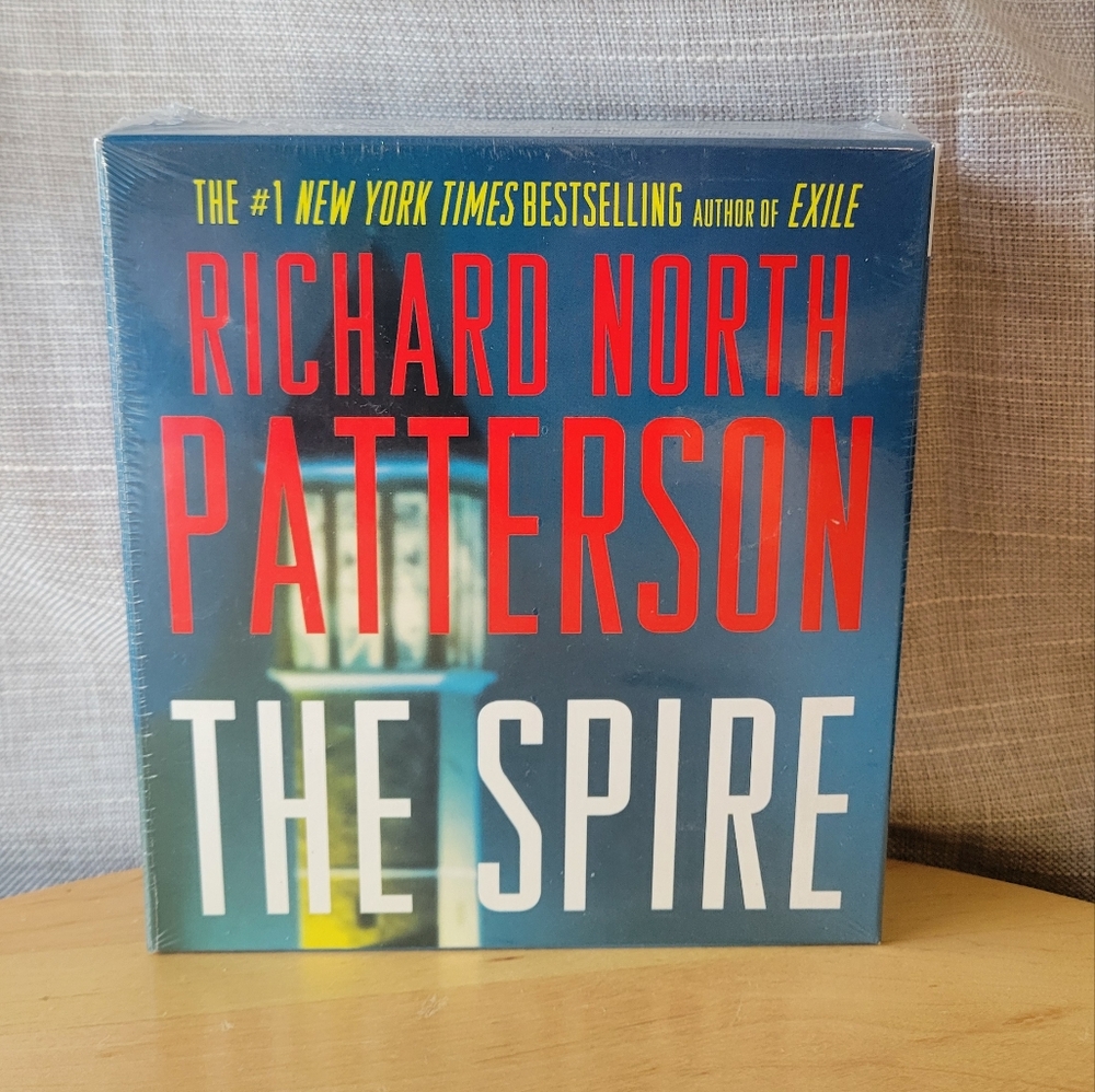 NWT SEALED Audiobook (9 CDs, unabridged) THE SPIRE by RICHARD NORTH PATTERSON.